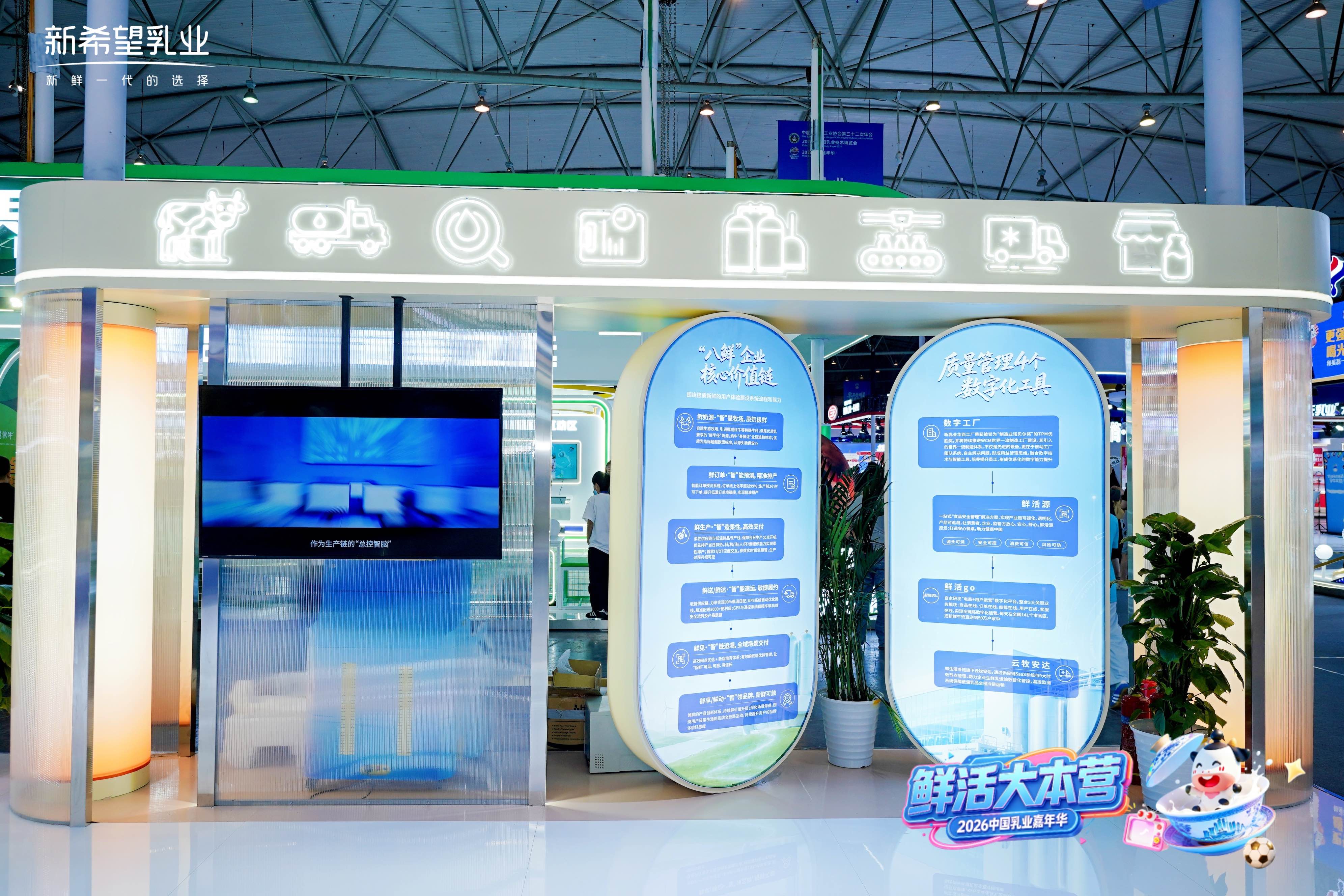鲜活出圈,新希望乳业闪耀2026乳业嘉年华(图3) 鲜活出圈,新希望乳业闪耀2026乳业嘉年华(图3)